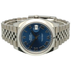 Rolex Datejust 41 Ref.126300 Azzurro Blue