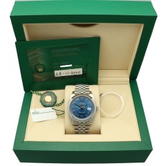 Rolex Datejust 41 Ref.126300 Azzurro Blue