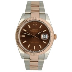 Rolex Datejust 41mm Rose Goud/Staal Ref.126311