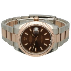 Rolex Datejust 41mm Rose Goud/Staal Ref.126311