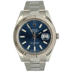 Rolex Datejust II Ref.116334 Blue/Oyster