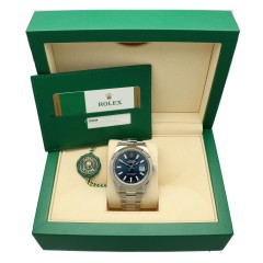 Rolex Datejust II Ref.116334 Blue/Oyster