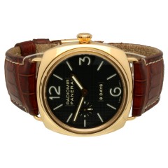 Panerai Radiomir 8 Days Rose Gold 18K. 