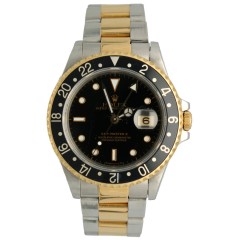 Rolex GMT-Master II Goud/Staal Ref.16713