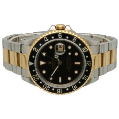 Rolex GMT-Master II Goud/Staal Ref.16713