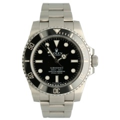 Rolex Submariner No Date Ref.114060 ''Full Set NL'' 2013 GERESERVEERD