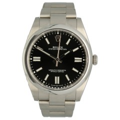 Rolex Oyster Perpetual 41 Black Dial 124300 