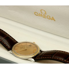 Omega DeVille Prestige Goud/Staal