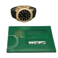 Rolex Sky-Dweller Oysterflex 99% new. Ref.326238 