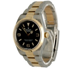 Rolex Explorer 36 Ref.124273 Goud/Staal