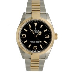 Rolex Explorer 36 Ref.124273 Goud/Staal