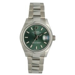 Rolex Datejust 31 Midsize Green Ref.278240 