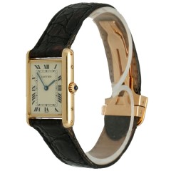 Cartier Tank quartz 18Krt. goud 