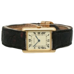 Cartier Tank quartz 18Krt. goud 