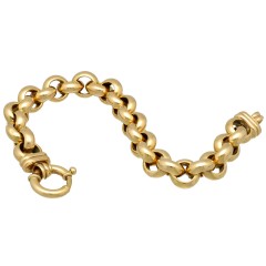 14 krt gouden Jasseron Armband 11,5 mm