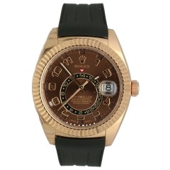 Rolex Sky-Dweller Chocolate Arabic Ref. 326135 ''Full set 2013'' GERESERVEERD