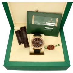 Rolex Sky-Dweller Chocolate Arabic Ref. 326135 ''Full set 2013'' GERESERVEERD