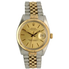 Rolex Datejust 36mm Goud/staal Ref. 16013 GERESERVEERD