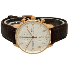 IWC Portuguese Chronograaf Rosegoud IW371480