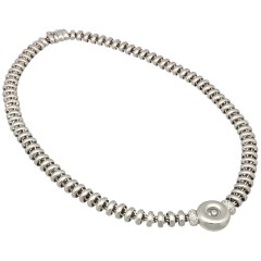 18 krt witgouden collier van Chopard Les Chaines collectie.