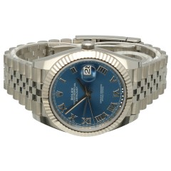 Rolex Datejust 41 Ref.126334 Azzurro Blue/Jubilee