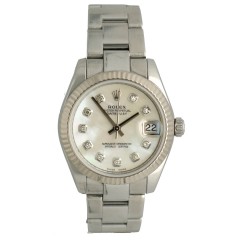 Rolex Datejust 31 ''MOP'' Diamond dial Ref.178274