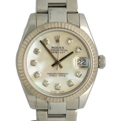 Rolex Datejust 31 ''MOP'' Diamond dial Ref.178274