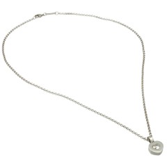 Chopard Happy Diamonds 18Krt. witgoud collier GERESERVEERD