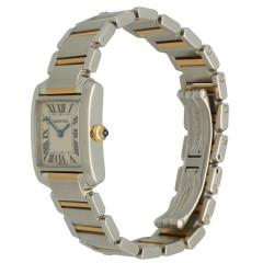 Cartier Tank Francaise Goud/Staal Ref.2384 GERSERVEERD