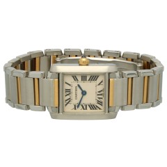 Cartier Tank Francaise Goud/Staal Ref.2384 GERSERVEERD