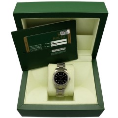 Rolex Oyster Perpetual 31mm ''Black dial'' Ref. 177234