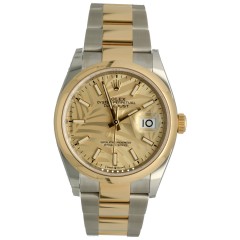 Rolex Datejust 36 Ref.126203 Goud/Staal 