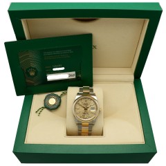 Rolex Datejust 36 Ref.126203 Goud/Staal 