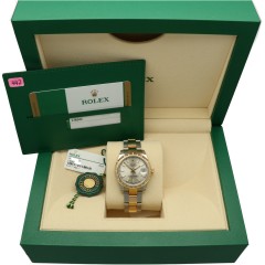 Rolex Datejust 31 Gold/Steel Diamond Bezel 