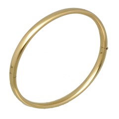 14 krt gouden Slavenarmband 5 mm