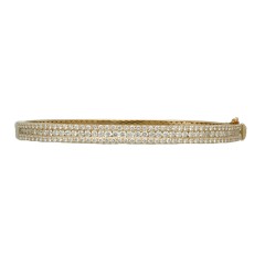 Geelgouden Armband bezet met 2.47 Ct Briljant