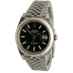 Rolex Datejust 41 Ref.126334 Black/Jubilee 