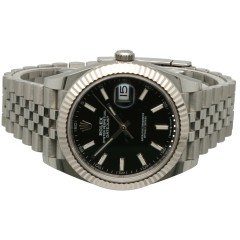 Rolex Datejust 41 Ref.126334 Black/Jubilee 