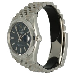 Rolex datejust 36 Ref.126200 Blue/Motif Dial 