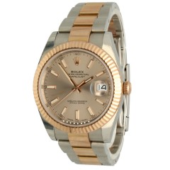 Rolex Datejust 41 Everose Goud/Staal Ref.126331 