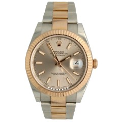 Rolex Datejust 41 Everose Goud/Staal Ref.126331 