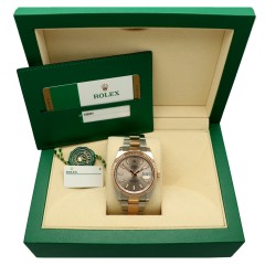 Rolex Datejust 41 Everose Goud/Staal Ref.126331 