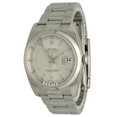 Rolex Datejust 36 Ref.116200 Silver Index 