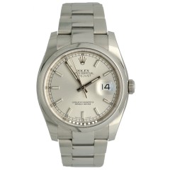 Rolex Datejust 36 Ref.116200 Silver Index 