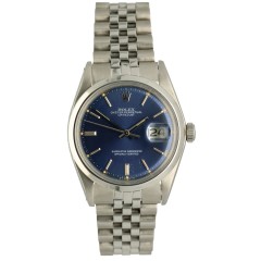 Rolex Datejust 36 Ref. 1600 ''Rare Tropical blue/purple dial''