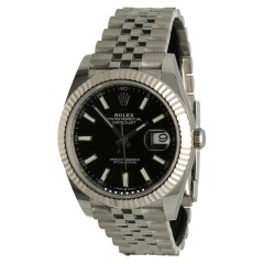 Rolex Datejust 41 Ref.126334 Black/Jubilee 