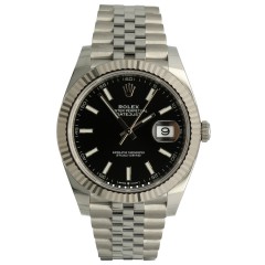 Rolex Datejust 41 Ref.126334 Black/Jubilee 