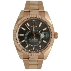 Rolex Sky-Dweller RosÃ© goud Rhodium Dial 2018 Full Set