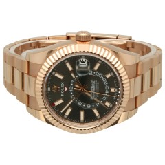 Rolex Sky-Dweller RosÃ© goud Rhodium Dial 2018 Full Set