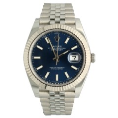 Rolex Datejust 41 Ref.126334 Blue/Jubilee